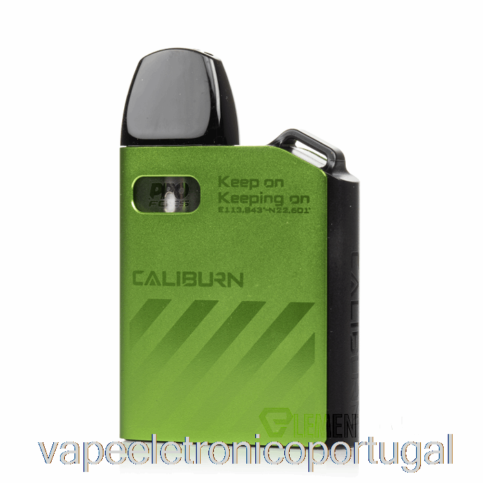 Vape Eletrônico Uwell Caliburn Ak2 15w Pod Sistema Verde Sombrio